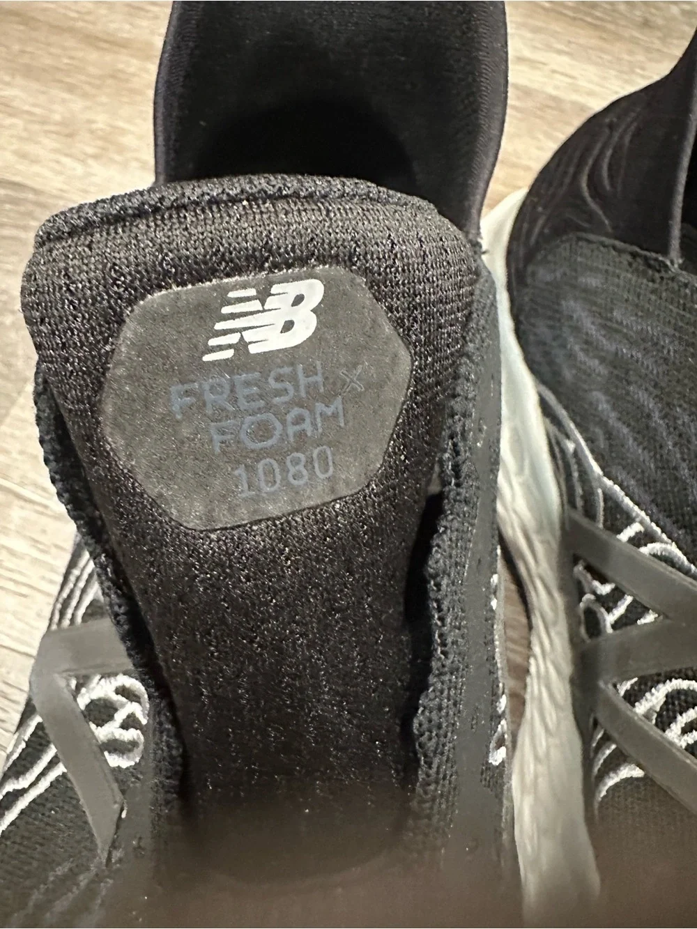 New Balance Men’s Black Knit Athletic Slip-On Sneakers Mens Size 11.5